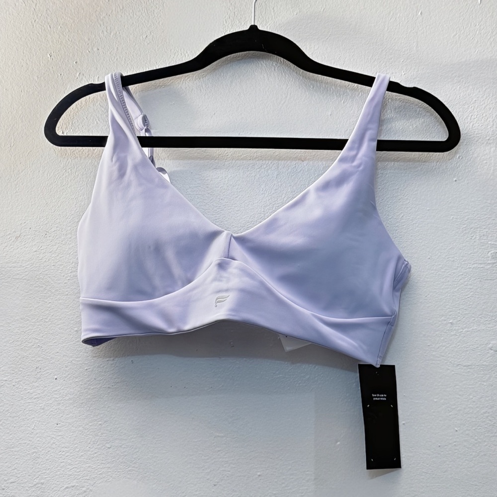 Fabletics Purple Low Impact Sports Bra